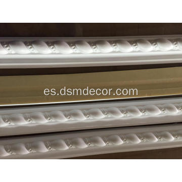 Moldura de panel flexible de cuerda de cinta